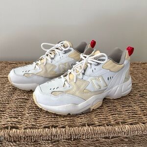 New Balance 608 White/Butter Yellow 8.5